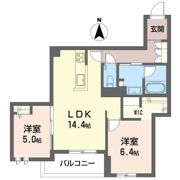 Avance東草深WESTの間取り画像