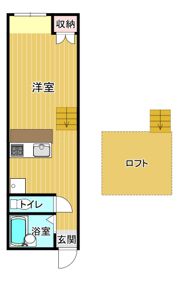 ハイネスイヌイ Ⅲの間取り画像