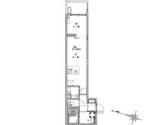 オーブFC堀之内の間取り画像