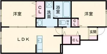 アレンデールの間取り画像