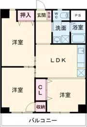 フローレンス猪原の間取り画像