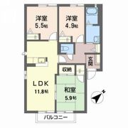 フォーレス21 C棟の間取り画像