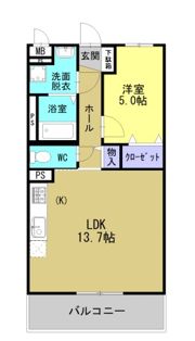 プランドールソフィアⅥの間取り画像