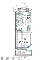 レガリス溝の口の間取り画像