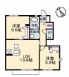 リブラン B棟の間取り画像