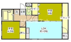 Nikori新川Ⅱの間取り画像