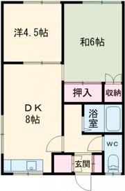 サンシャイン富岡Ⅰの間取り画像