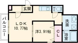 ソリティア総持寺の間取り画像
