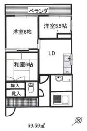シャトーライフ相模原Ⅰの間取り画像