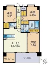 Eteruno（エテルノ）の間取り画像