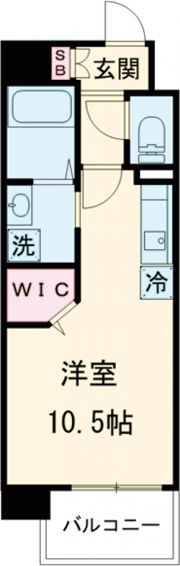 PARTIE神水の間取り画像