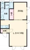 ハイツ雅の間取り画像