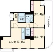 ウィステリア神戸湊川の間取り画像