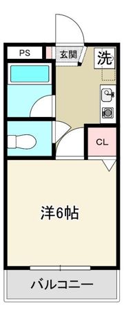 レジデンス徳島の間取り画像