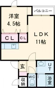 AERA－AKの間取り画像