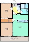 リバージュ・ワタラセの間取り画像