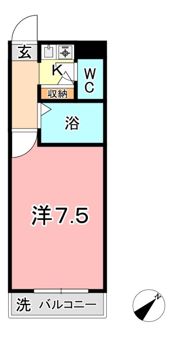 シティ倉敷 Ⅱの間取り画像