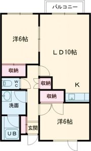 シムⅠの間取り画像