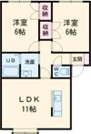 ソシアルコートの間取り画像