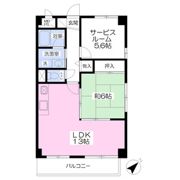 サニーコート鷹取の間取り画像