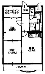 コロリエ光紀の間取り画像
