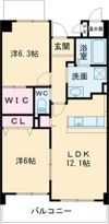 マルーン平野の間取り画像