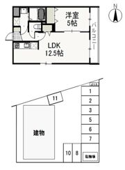 サウスコート西市の間取り画像