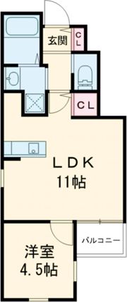 Kパラッツォ兵庫五宮町の間取り画像