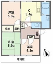 アコーデリア東浜の間取り画像