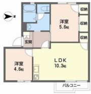 ハイツメイプルタウンの間取り画像