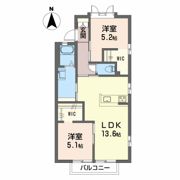 グリーンステージトリイの間取り画像