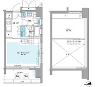 プライムアーバン芝浦LOFTの間取り画像