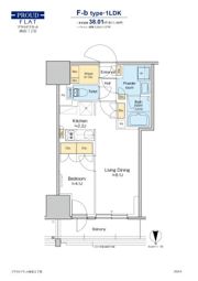 プラウドフラット四谷三丁目の間取り画像