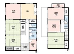 千葉市誉田町戸建ての間取り画像