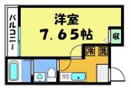 フラッティ千本下長者町の間取り画像