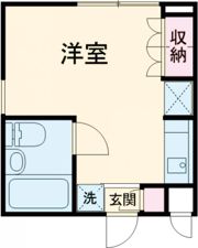 グリーンピア国立の間取り画像