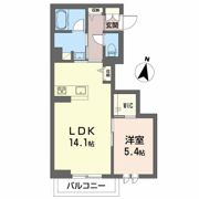 リノフォート白虎の間取り画像