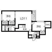 Felix中の島の間取り画像