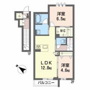 シティプラザ代官町 Eの間取り画像