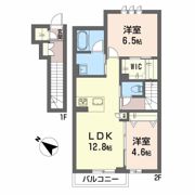 シティプラザ代官町 Eの間取り画像