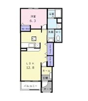 パラッツォリーノ ヴィオラBの間取り画像