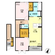 ヴァンヴェールの間取り画像