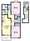 ベルベアーノBの間取り画像