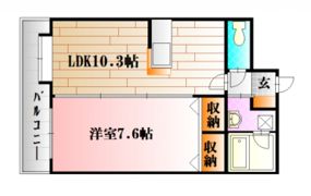 ガーデンヒルズの間取り画像