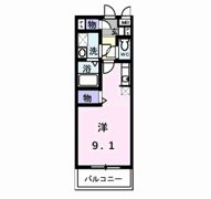 コーポ Paseli（パセリ）の間取り画像