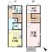 エクレール雲願寺 B棟の間取り画像