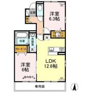 Dーroom畑賀の間取り画像
