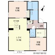 フェリーチェ三川 IIの間取り画像