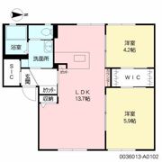 ディアスKの間取り画像