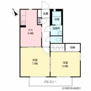 カメリアタウン 壱番館の間取り画像